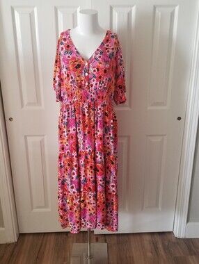 Floral Print Women's dress Size M